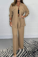 Conjunto Feminino Casual Solto de Duas Peças